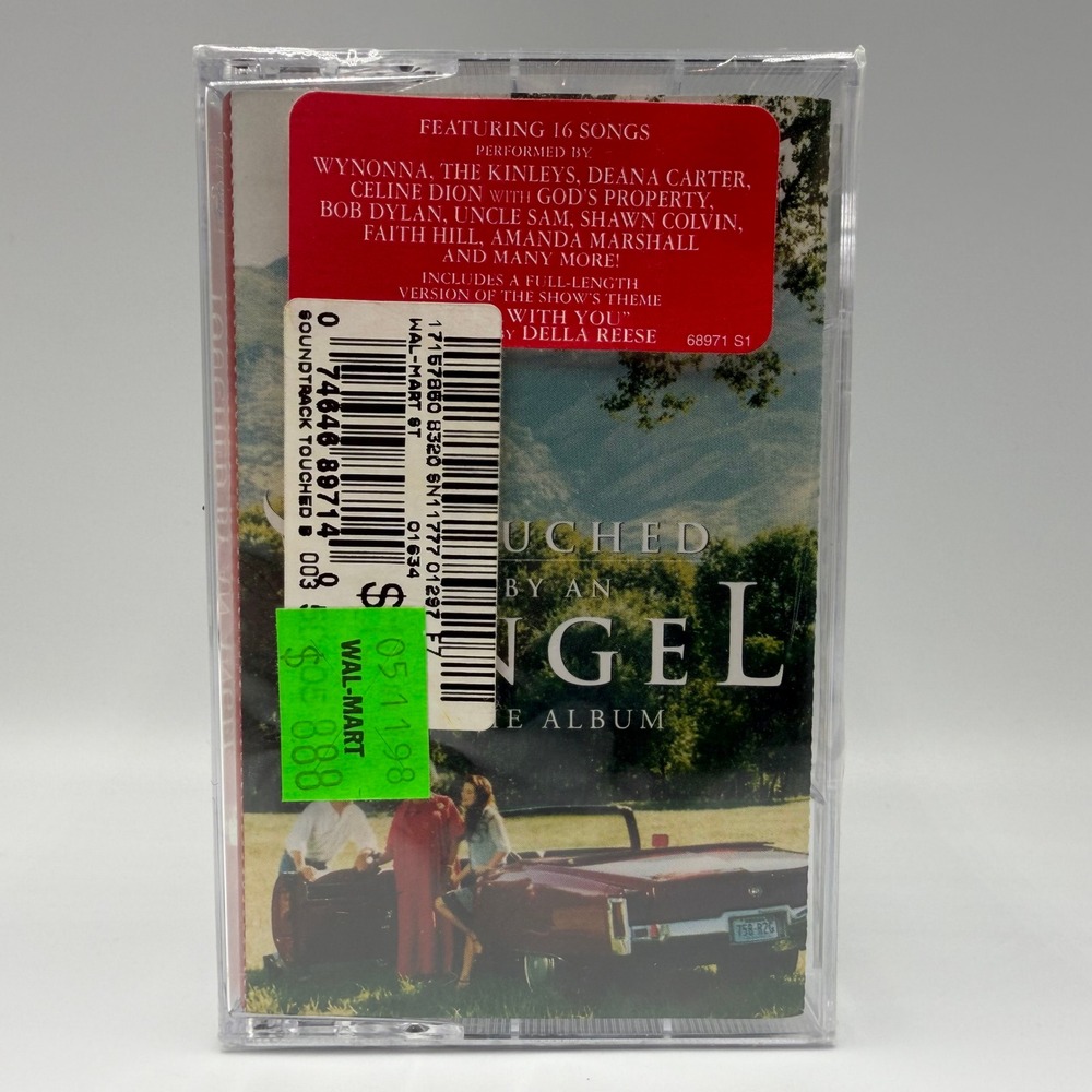 Touched By An Angel The Album Cassette Tape 1998 Soundtrack Wynonna‎ Celine Dion
